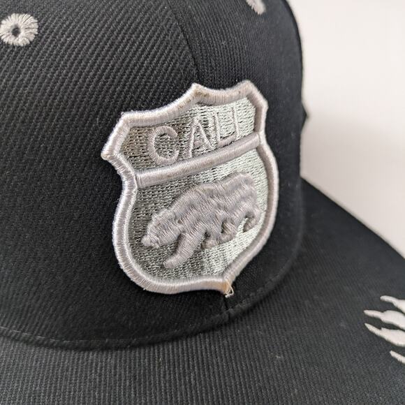 California Mens Baseball Hat Snapback Cap Black Bear Highway Emboidered Patch CA - Picture 7 of 10